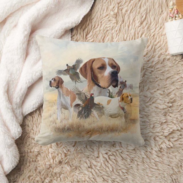 English Pointer  Cushion (Blanket)