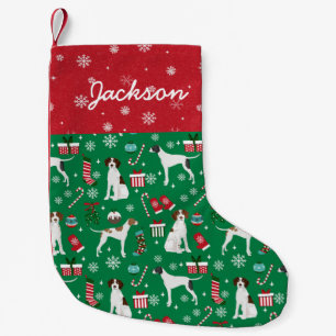 English Pointer custom dog name stocking