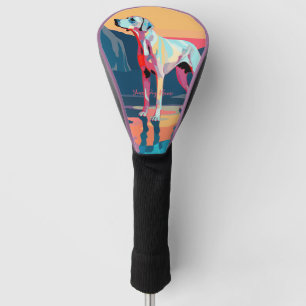 English Pointer Dog 005 - Bruno Pokopen Golf Head Cover