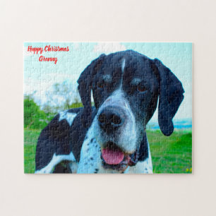 English Pointer Dog. Jigsaw Puzzle