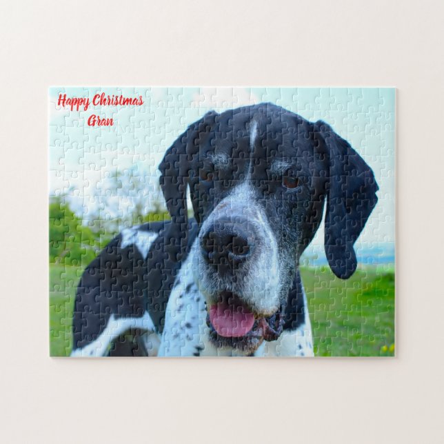 English Pointer Dog. Jigsaw Puzzle (Horizontal)