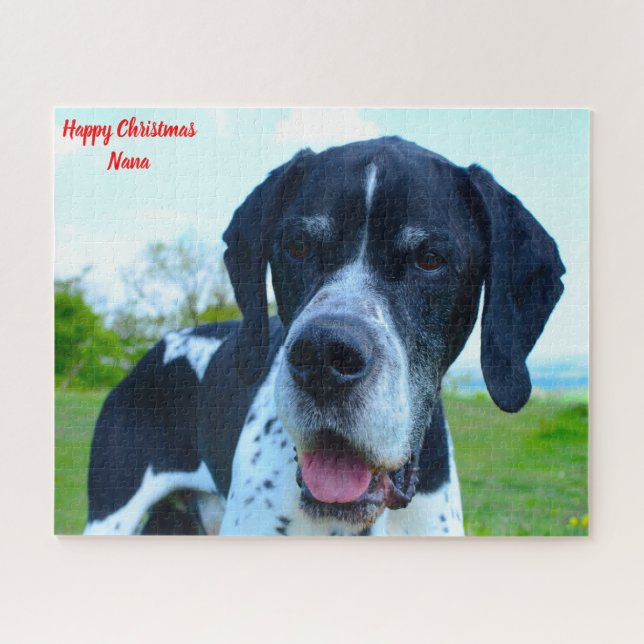 English Pointer Dog. Jigsaw Puzzle (Horizontal)
