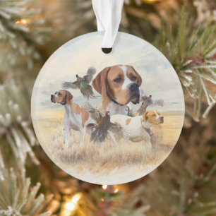 English Pointer  Ornament