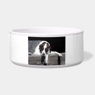 English Pointer Pet Bowl - "Sophie"