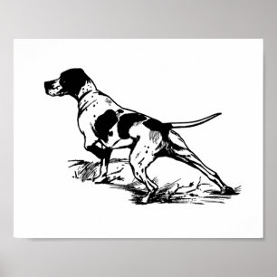 English Pointer Poster