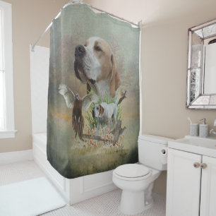 English Pointer Shower Curtain