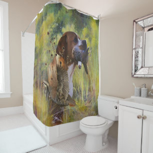 English Pointer Shower Curtain