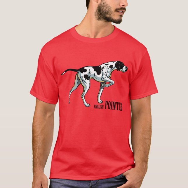 english pointer T-Shirt (Front)