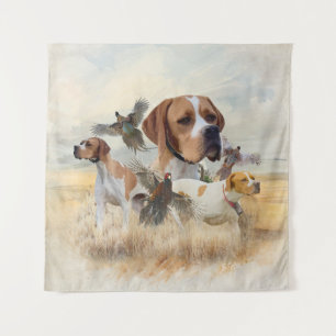 English Pointer  Tapestry