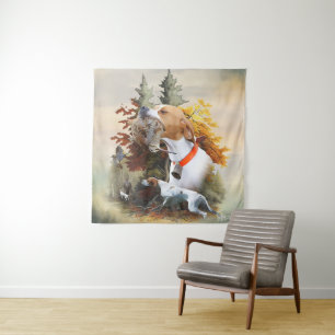 English Pointer Tapestry