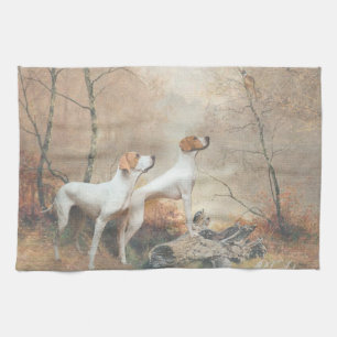 English Pointer Tea Towel