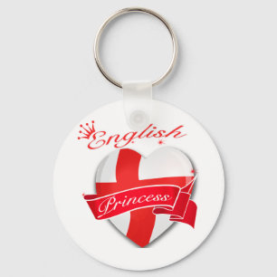 English Princess Key Ring