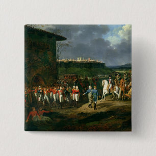 English Prisoners at Astorga Presented to 15 Cm Square Badge