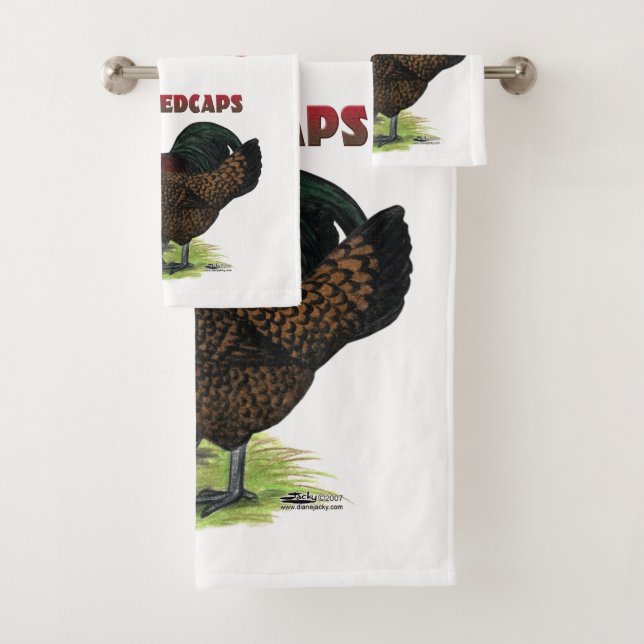 English Redcaps Bath Towel Set (Insitu)