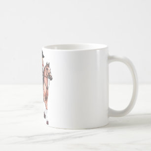 English Riding Girl and Horse Coffee Mug