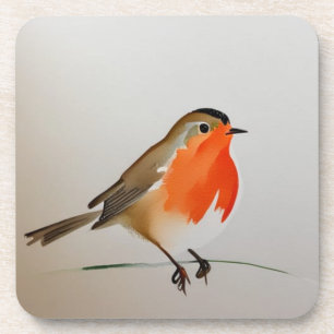 English Robin Coaster
