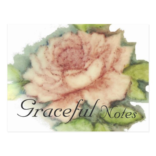 English Rose Post Card-Customise Postcard