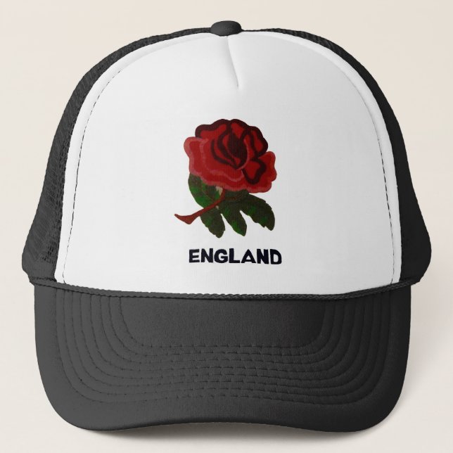 English rose trucker hat (Front)