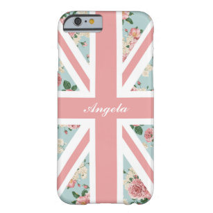 English Roses Union Jack Flag Barely There iPhone 6 Case