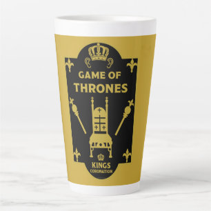 English Royal Coronation King Charles Latte Mug