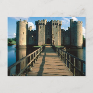 English Scenes, Bodiam Castle, Sussex Postcard
