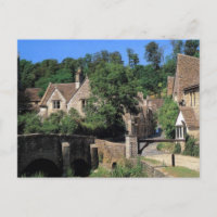 English Scenes, Corfe Castle village, Dorset