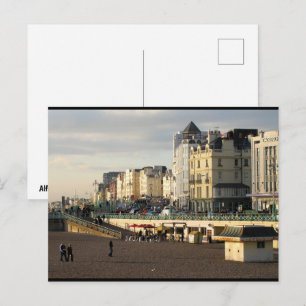 English Seaside Afternoon Postcard