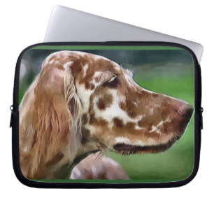 English Setter Art Laptop Sleeve
