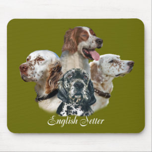 English Setter Can't Have Just One mousepad