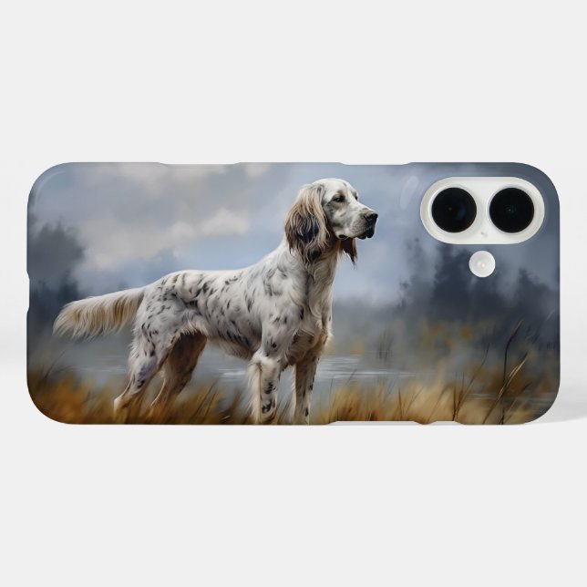 English Setter Case-Mate iPhone Case (Back (Horizontal))