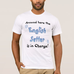 English Setter Charge T-Shirt