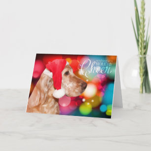 English Setter Christmas Card