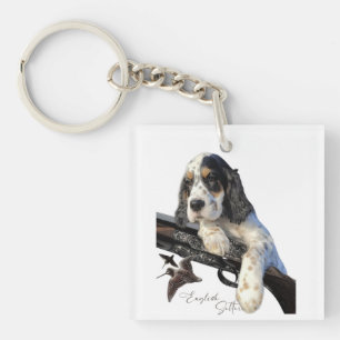 English Setter, cute puppy  T-Shirt Trucker Hat Key Ring