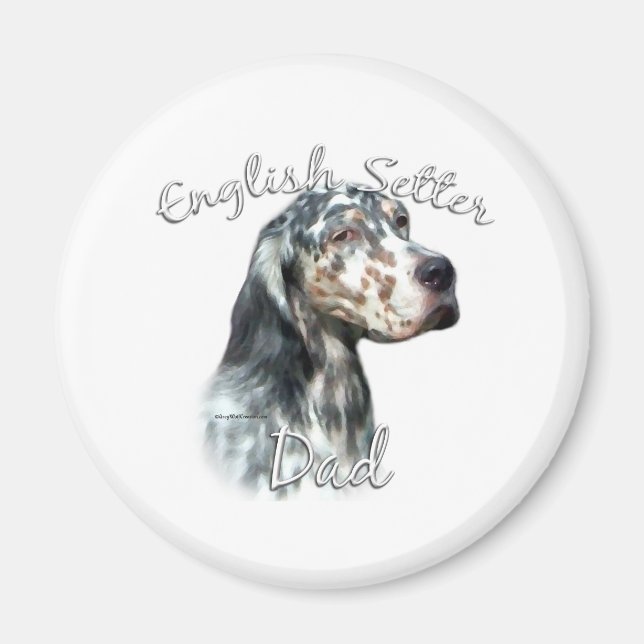English Setter Dad 2 Magnet (Front)