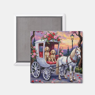 English Setter Dog Valentine's Day Magnet