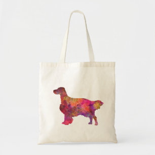 English Setter in watercolor Tote Bag