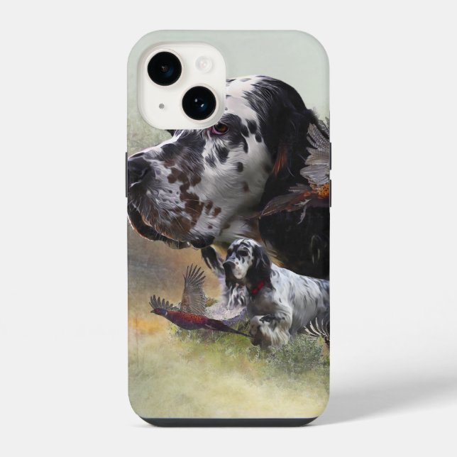 English Setter  iPhone Case (Back)