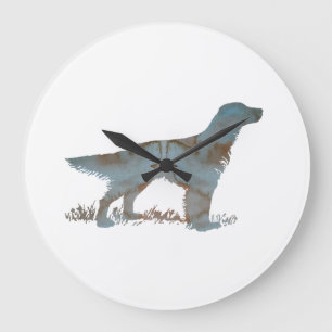 English setter large clock