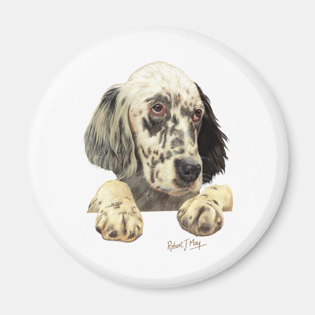 English Setter Magnet (Front)