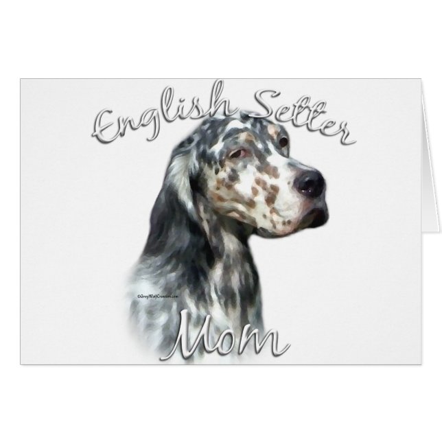 English Setter Mum 2 (Front Horizontal)
