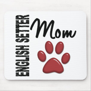 English Setter Mum 2 Mouse Pad