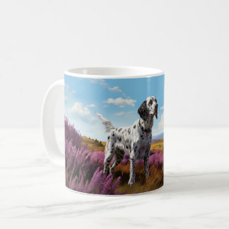 English Setter on the moor Coffee Mug