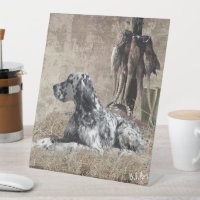 English Setter , Pheasant Hunting Tapestry Poster