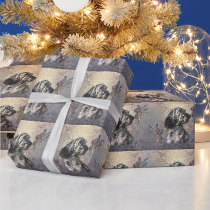 English setter  Pheasant hunting Wrapping Paper