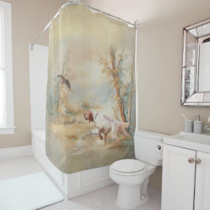 English Setter Shower Curtain