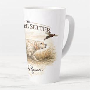 ENGLISH SETTER , The Art of the Hunt Latte Mug