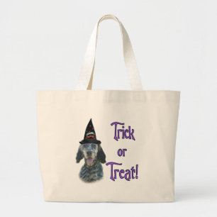 English Setter Trick Large Tote Bag