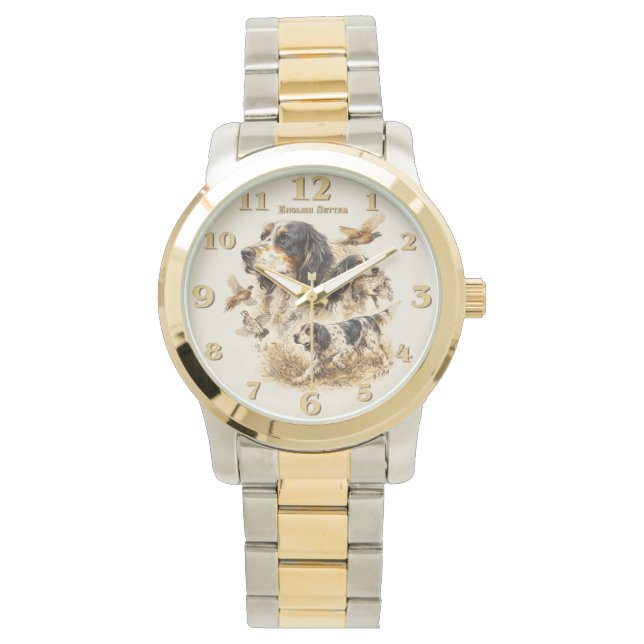 English Setter  Watch (Front)