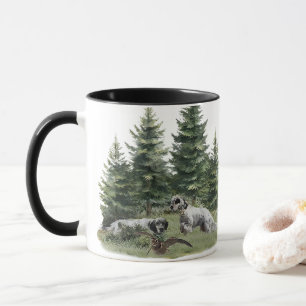 English setter , Woodcock Hunting , Art Mug