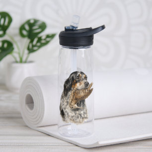 English Setter , woodcock hunting Water Bottle